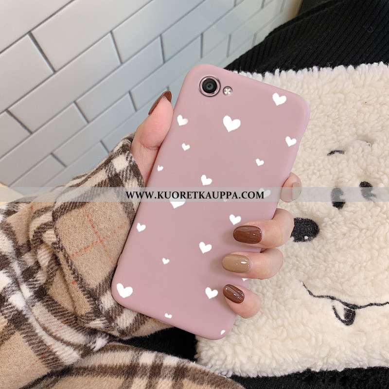 Kuori Oppo A3, Kuoret Oppo A3, Kotelo Oppo A3 Pehmeä Neste Silikoni Puhelimen Murtumaton Violetti