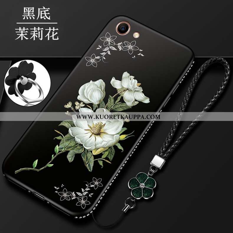 Kuori Oppo A3, Kuoret Oppo A3, Kotelo Oppo A3 Rhinestone Inlay Pesty Suede Valo All Inclusive Net Re