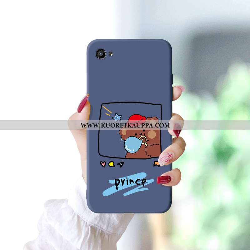 Kuori Oppo A3, Kuoret Oppo A3, Kotelo Oppo A3 Sarjakuva Ihana Pieni Suojaus Sininen