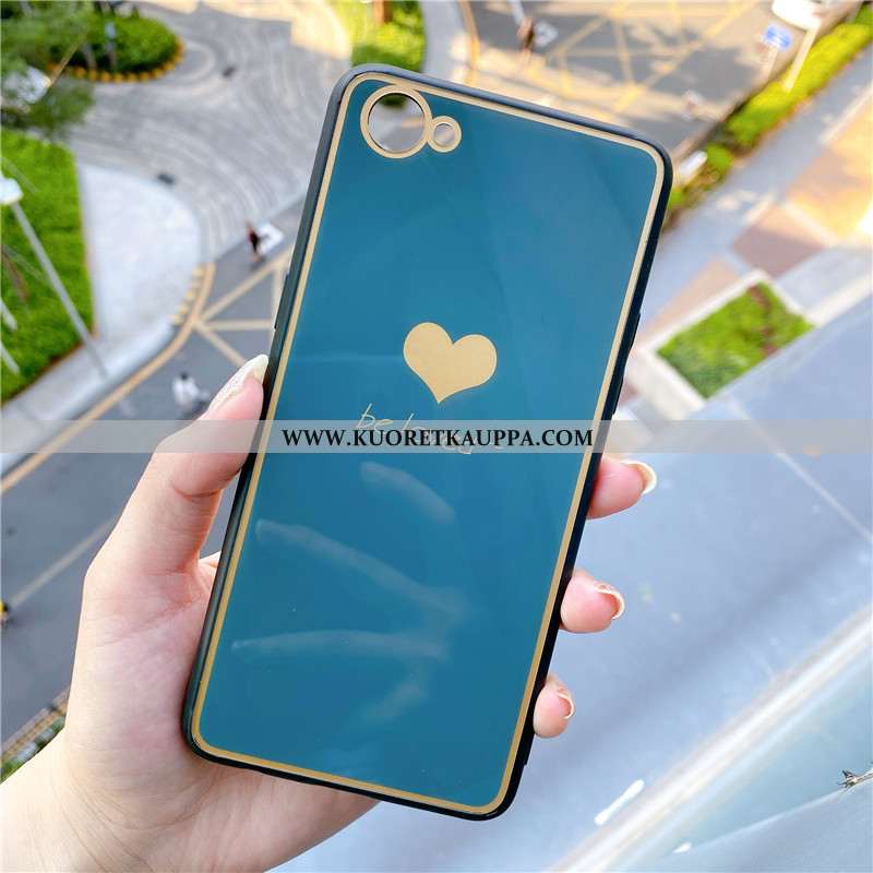 Kuori Oppo A3, Kuoret Oppo A3, Kotelo Oppo A3 Silikoni Suojaus Pehmeä Neste Eurooppa Kova Sininen