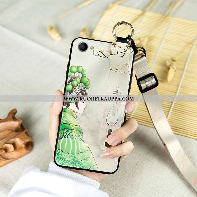 Kuori Oppo A3, Kuoret Oppo A3, Kotelo Oppo A3 Suojaus Ripustettavat Koristeet Vihreä Pekingin Oopper