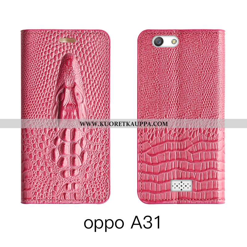 Kuori Oppo A31, Kuoret Oppo A31, Kotelo Oppo A31 Nahkakuori Aito Nahka Puhelimen Lehmä All Inclusive