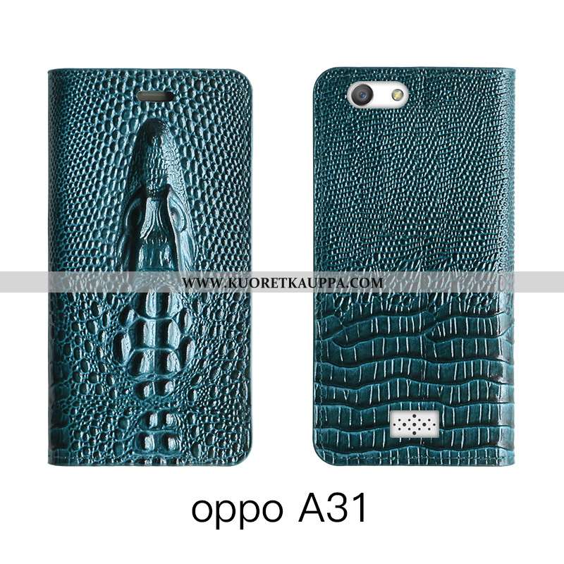Kuori Oppo A31, Kuoret Oppo A31, Kotelo Oppo A31 Nahkakuori Aito Nahka Puhelimen Lehmä All Inclusive