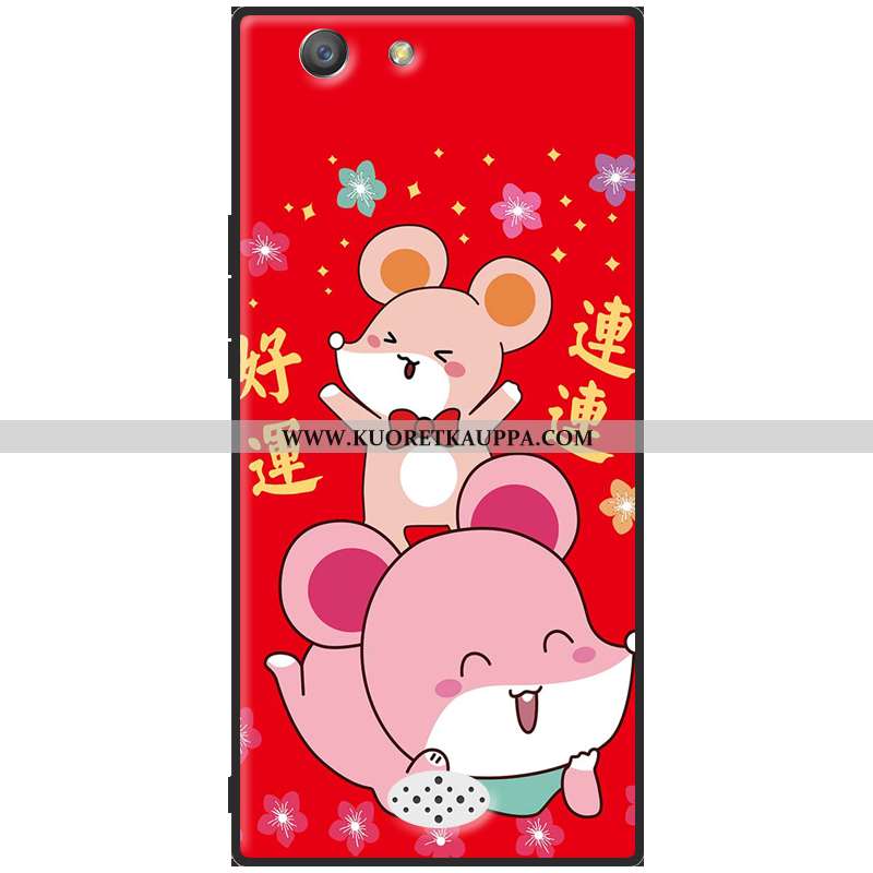 Kuori Oppo A31, Kuoret Oppo A31, Kotelo Oppo A31 Näytönsuojus Pehmeä Neste Murtumaton Karkaisu Punai