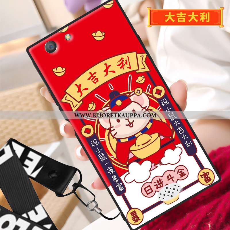 Kuori Oppo A31, Kuoret Oppo A31, Kotelo Oppo A31 Näytönsuojus Pehmeä Neste Murtumaton Karkaisu Punai