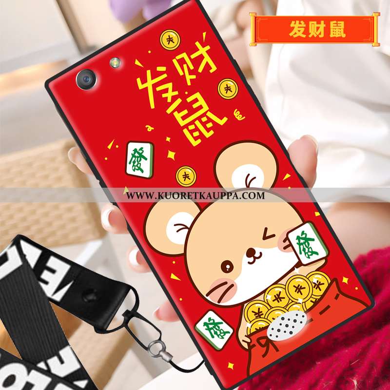 Kuori Oppo A31, Kuoret Oppo A31, Kotelo Oppo A31 Näytönsuojus Pehmeä Neste Murtumaton Karkaisu Punai