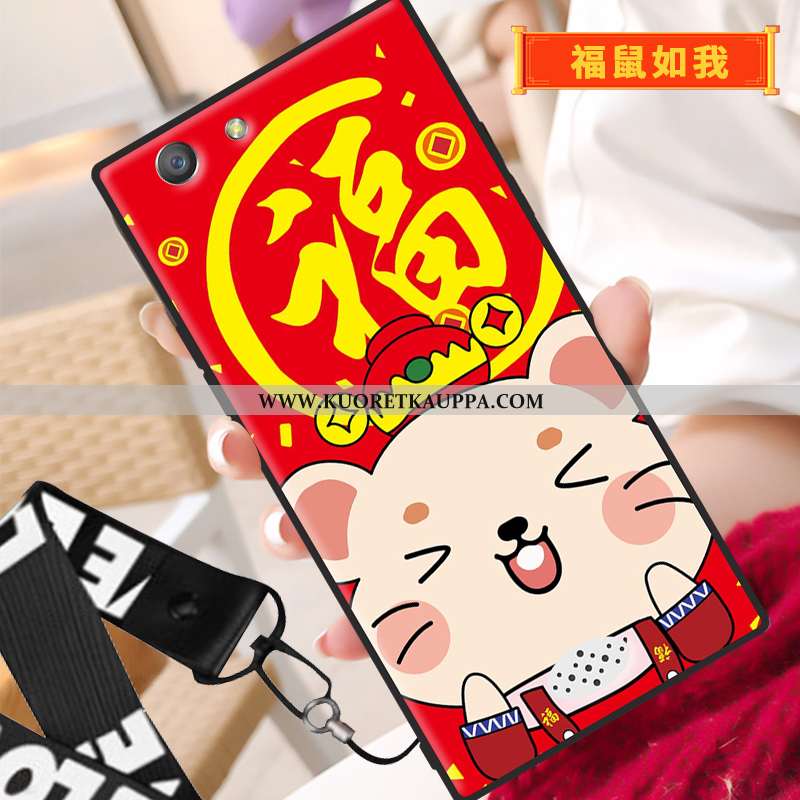 Kuori Oppo A31, Kuoret Oppo A31, Kotelo Oppo A31 Näytönsuojus Pehmeä Neste Murtumaton Karkaisu Punai