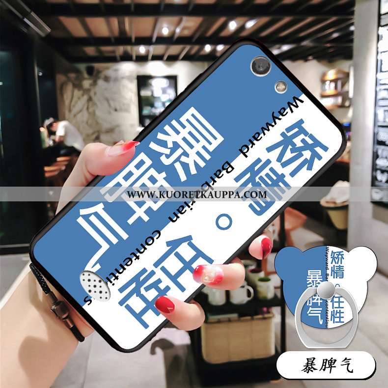 Kuori Oppo A31, Kuoret Oppo A31, Kotelo Oppo A31 Persoonallisuus Silikoni Musta Tuki Mustat