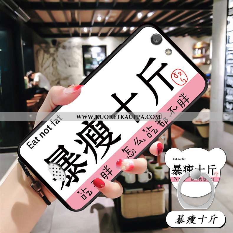 Kuori Oppo A31, Kuoret Oppo A31, Kotelo Oppo A31 Persoonallisuus Silikoni Musta Tuki Mustat