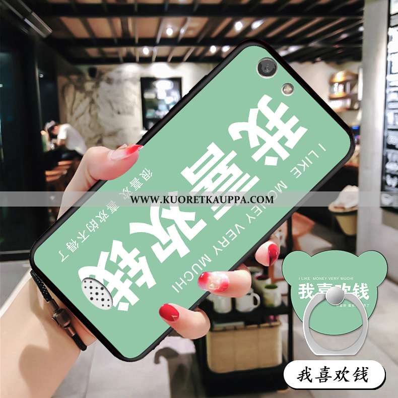 Kuori Oppo A31, Kuoret Oppo A31, Kotelo Oppo A31 Persoonallisuus Silikoni Musta Tuki Mustat