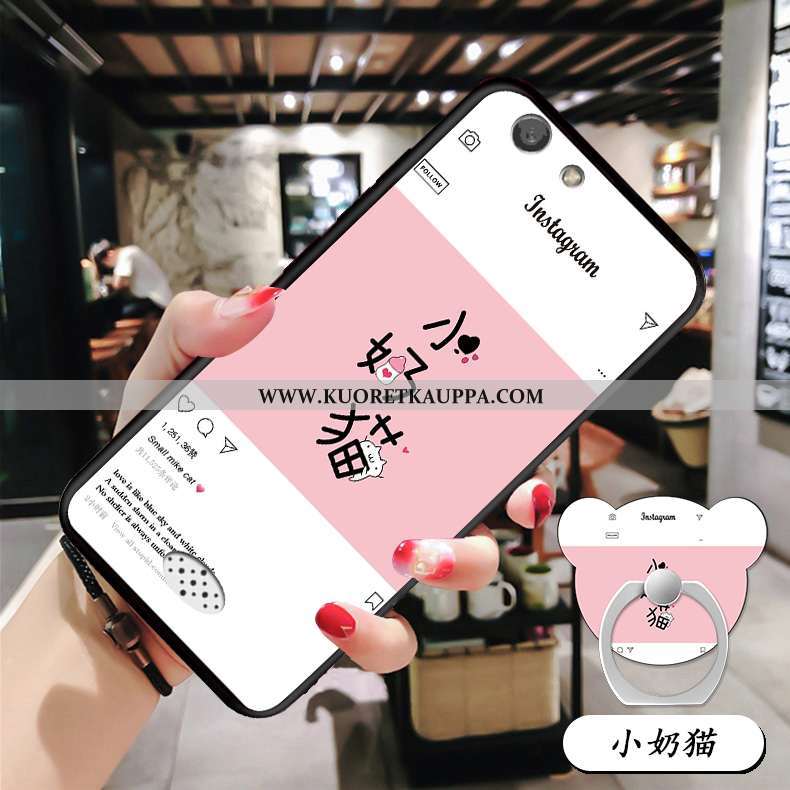 Kuori Oppo A31, Kuoret Oppo A31, Kotelo Oppo A31 Persoonallisuus Silikoni Musta Tuki Mustat