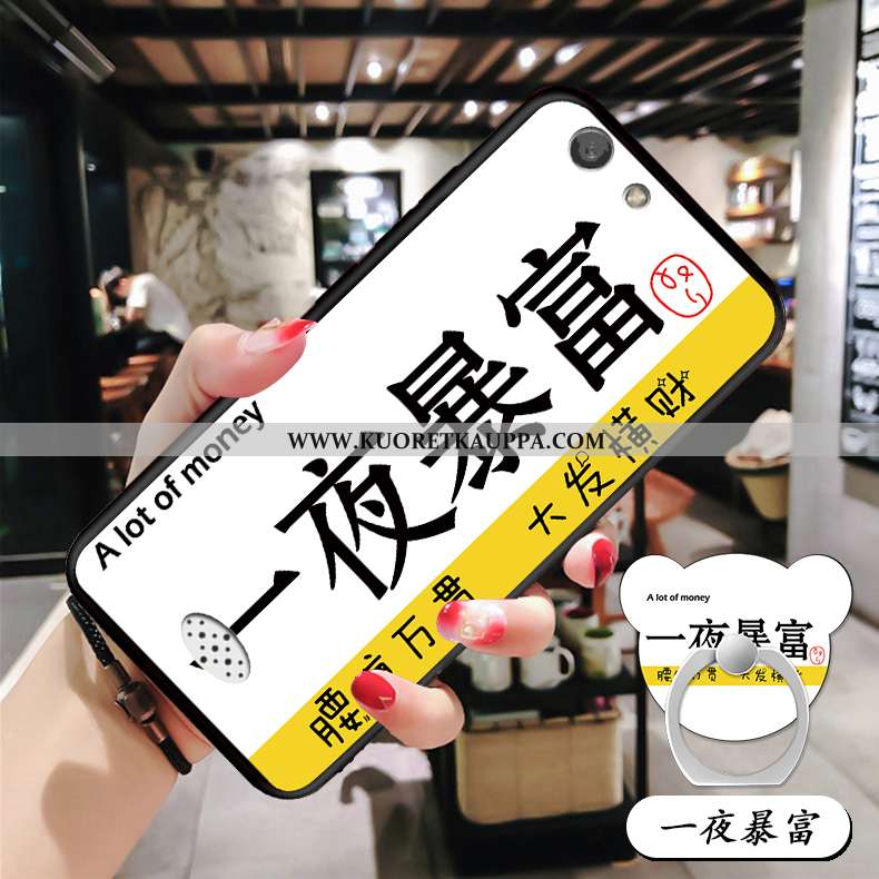 Kuori Oppo A31, Kuoret Oppo A31, Kotelo Oppo A31 Persoonallisuus Silikoni Musta Tuki Mustat