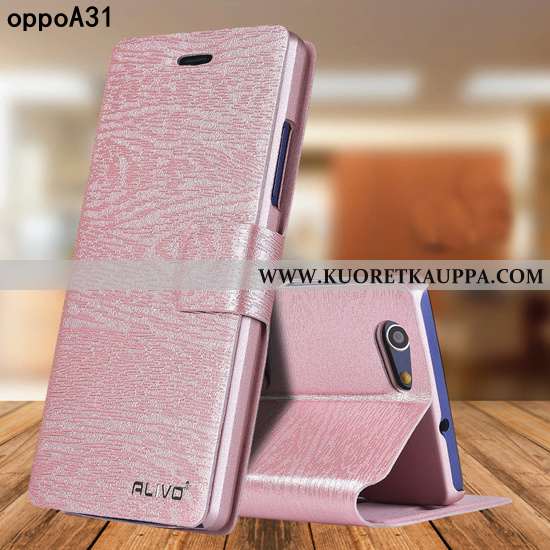 Kuori Oppo A31, Kuoret Oppo A31, Kotelo Oppo A31 Suojaus Nahkakuori All Inclusive Murtumaton Kulta K