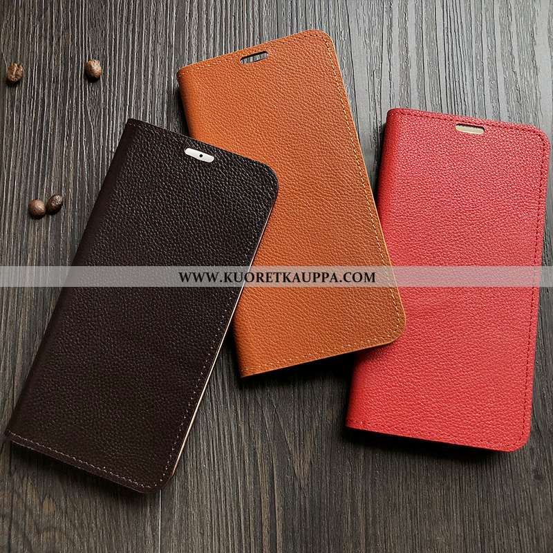 Kuori Oppo A31, Kuoret Oppo A31, Kotelo Oppo A31 Suojaus Nahkakuori Puhelimen Oranssi