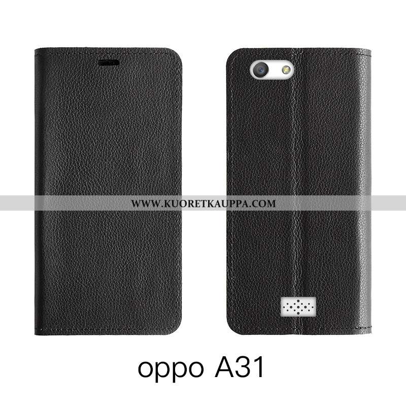 Kuori Oppo A31, Kuoret Oppo A31, Kotelo Oppo A31 Suojaus Nahkakuori Puhelimen Oranssi