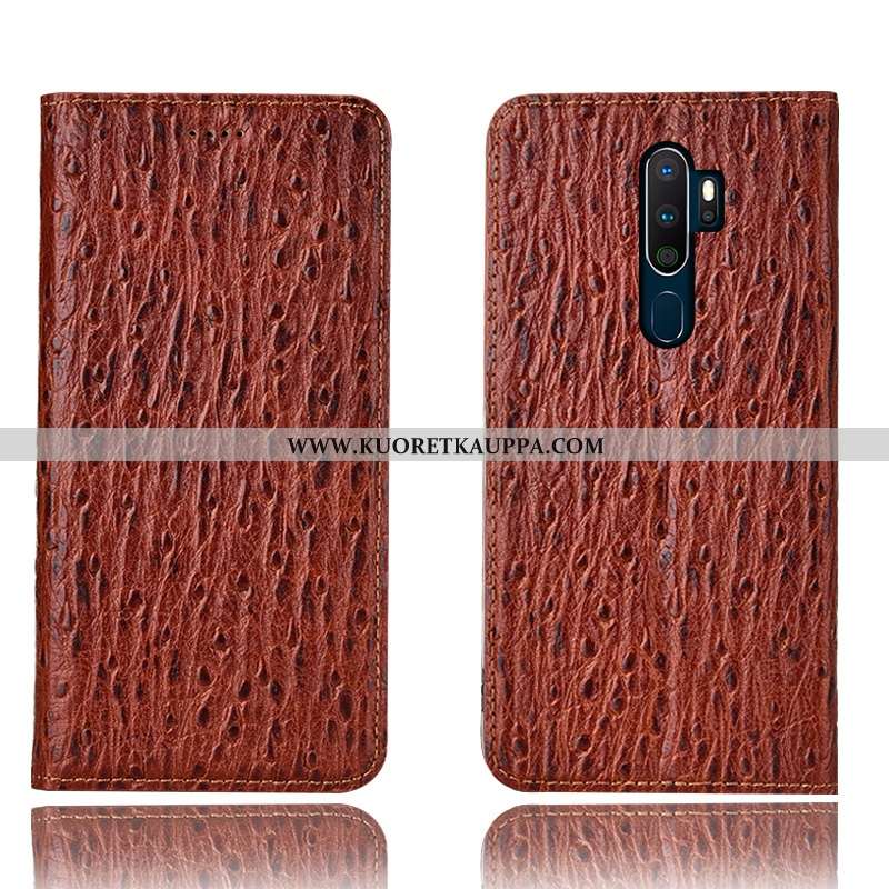 Kuori Oppo A5 2020, Kuoret Oppo A5 2020, Kotelo Oppo A5 2020 Nahkakuori Suojaus Puhelimen All Inclus