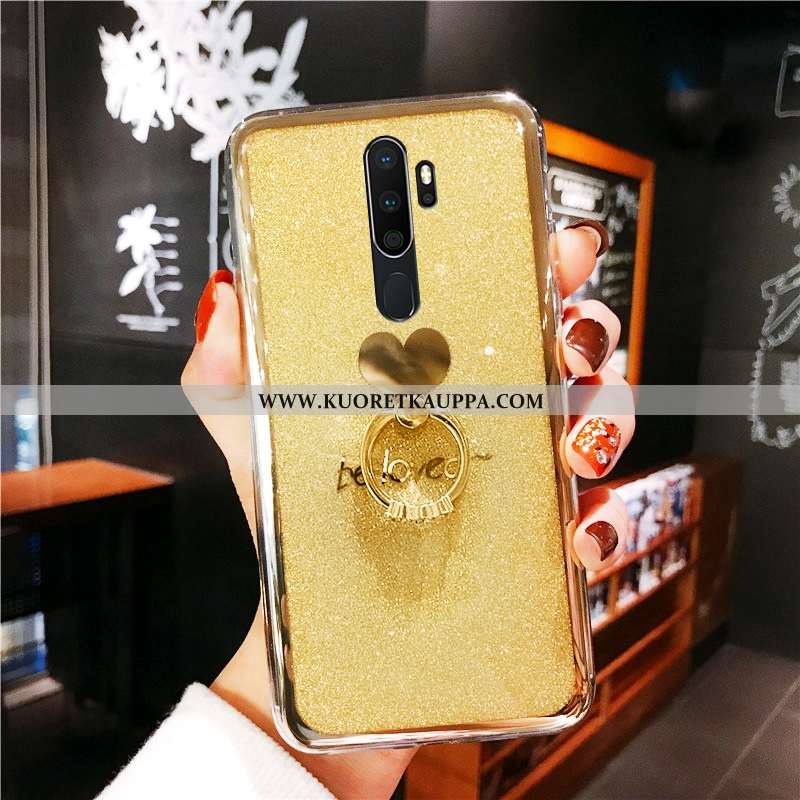 Kuori Oppo A5 2020, Kuoret Oppo A5 2020, Kotelo Oppo A5 2020 Silikonikuori Suojaus Luova Rengas Valo