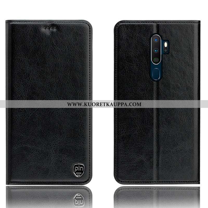 Kuori Oppo A5 2020, Kuoret Oppo A5 2020, Kotelo Oppo A5 2020 Suojaus Nahkakuori Murtumaton All Inclu