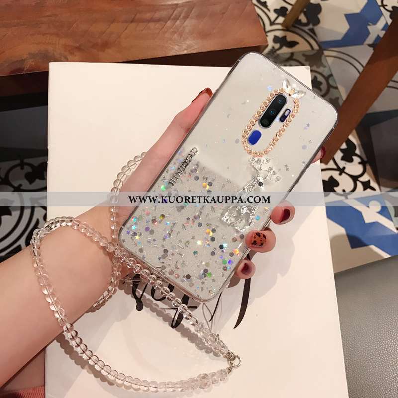 Kuori Oppo A5 2020, Kuoret Oppo A5 2020, Kotelo Oppo A5 2020 Suojaus Strassi Karkaisu Pehmeä Neste H