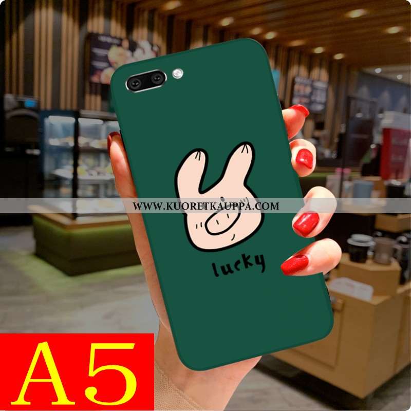 Kuori Oppo A5, Kuoret Oppo A5, Kotelo Oppo A5 Ihana Suuntaus Vihreä Puhelimen Pehmeä Neste