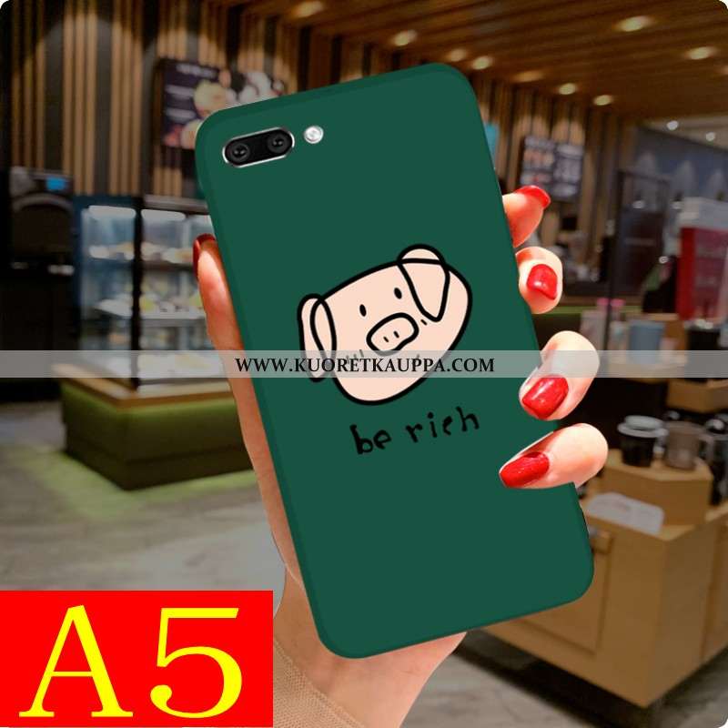 Kuori Oppo A5, Kuoret Oppo A5, Kotelo Oppo A5 Ihana Suuntaus Vihreä Puhelimen Pehmeä Neste