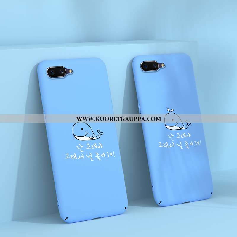 Kuori Oppo A5, Kuoret Oppo A5, Kotelo Oppo A5 Luova Sarjakuva Pesty Suede Ihana Keltainen Keltaiset