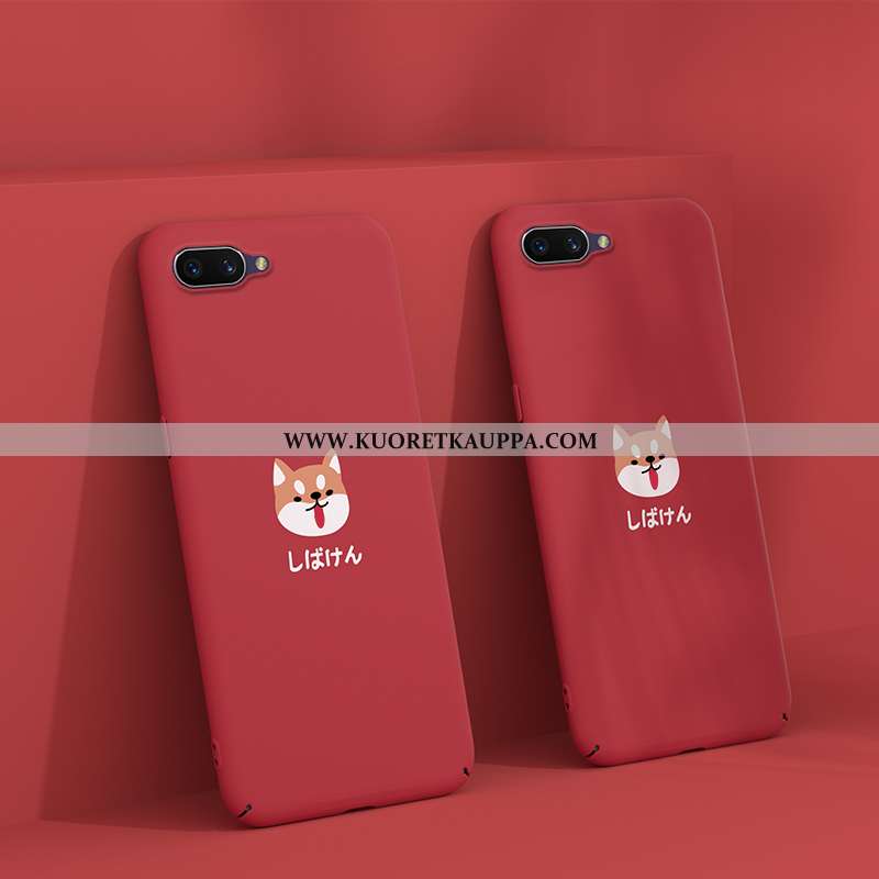 Kuori Oppo A5, Kuoret Oppo A5, Kotelo Oppo A5 Luova Sarjakuva Pesty Suede Ihana Keltainen Keltaiset