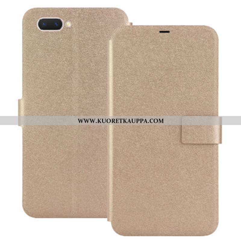 Kuori Oppo A5, Kuoret Oppo A5, Kotelo Oppo A5 Nahkakuori Pehmeä Neste Punainen Hemming Pinkki