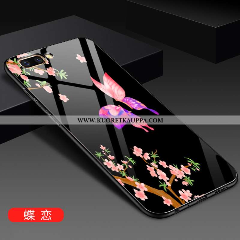 Kuori Oppo A5, Kuoret Oppo A5, Kotelo Oppo A5 Näytönsuojus Suuntaus Net Red Kova Punainen Pinkki