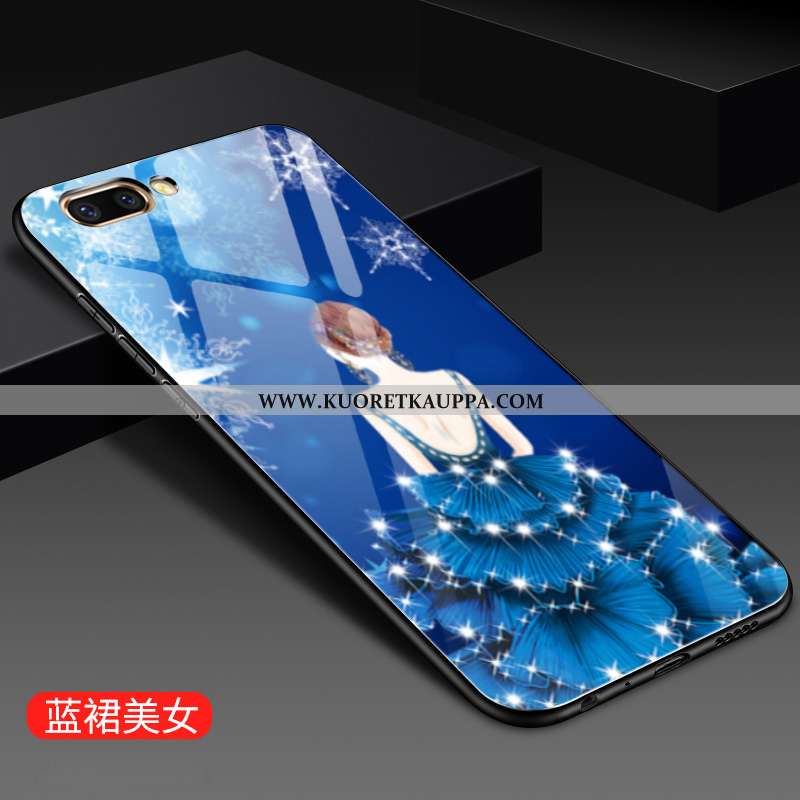 Kuori Oppo A5, Kuoret Oppo A5, Kotelo Oppo A5 Näytönsuojus Suuntaus Net Red Kova Punainen Pinkki