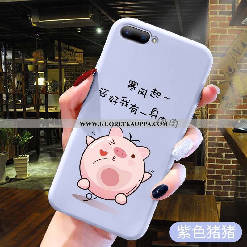 Kuori Oppo A5, Kuoret Oppo A5, Kotelo Oppo A5 Näytönsuojus Suuntaus Pehmeä Neste Suojaus Sarjakuva P