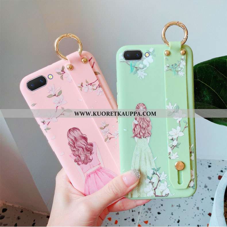Kuori Oppo A5, Kuoret Oppo A5, Kotelo Oppo A5 Persoonallisuus Ihana All Inclusive Pehmeä Neste Pinkk