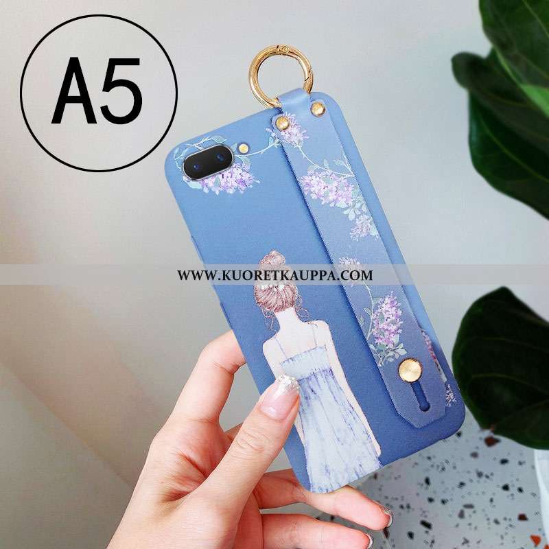 Kuori Oppo A5, Kuoret Oppo A5, Kotelo Oppo A5 Persoonallisuus Ihana All Inclusive Pehmeä Neste Pinkk