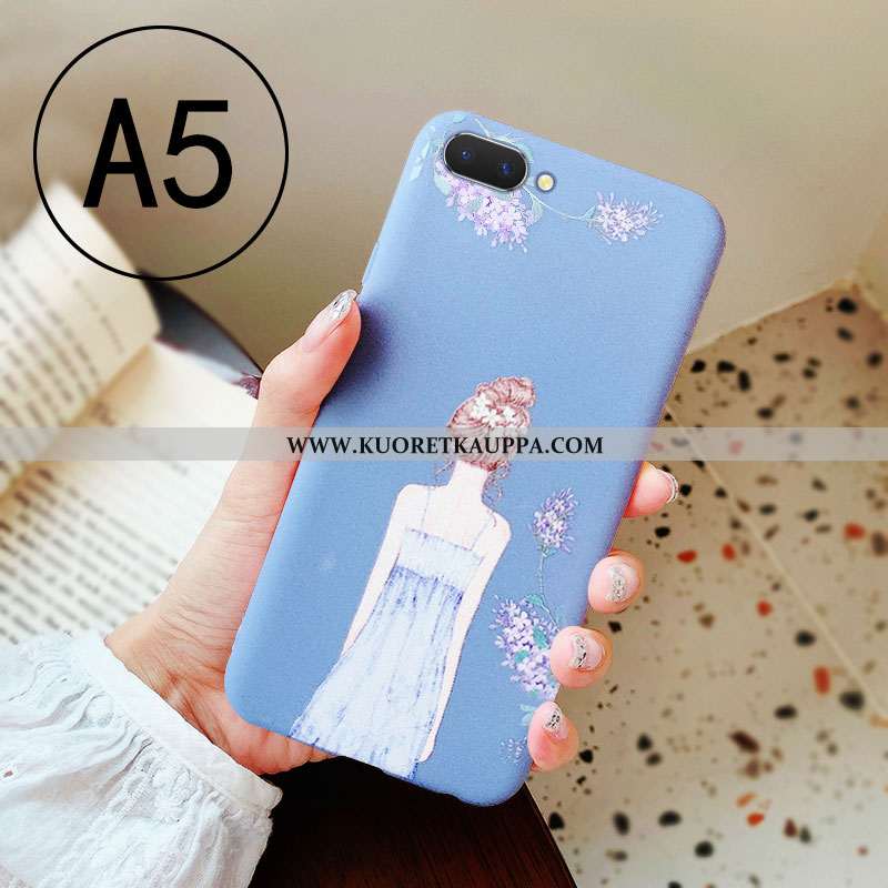 Kuori Oppo A5, Kuoret Oppo A5, Kotelo Oppo A5 Persoonallisuus Ihana All Inclusive Pehmeä Neste Pinkk