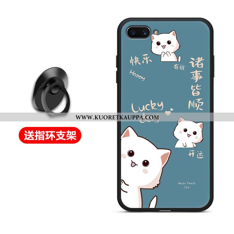 Kuori Oppo A5, Kuoret Oppo A5, Kotelo Oppo A5 Silikoni Suojaus Murtumaton Sininen