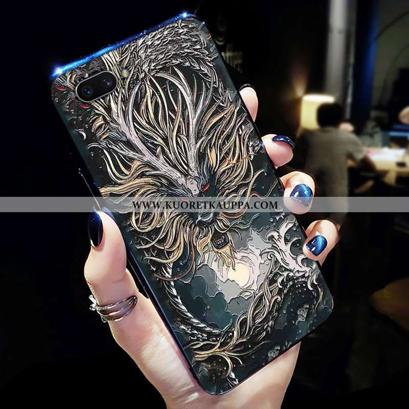 Kuori Oppo A5, Kuoret Oppo A5, Kotelo Oppo A5 Silikoni Suojaus Murtumaton Yksinkertainen Maalaus Mus