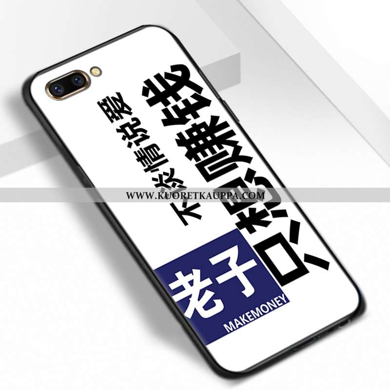 Kuori Oppo A5, Kuoret Oppo A5, Kotelo Oppo A5 Silikoni Suojaus Viileä Pehmeä Neste Valkoinen