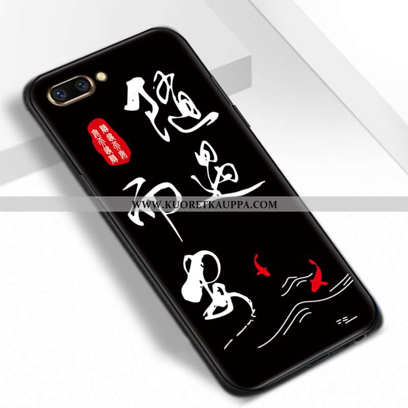 Kuori Oppo A5, Kuoret Oppo A5, Kotelo Oppo A5 Silikoni Suojaus Viileä Pehmeä Neste Valkoinen