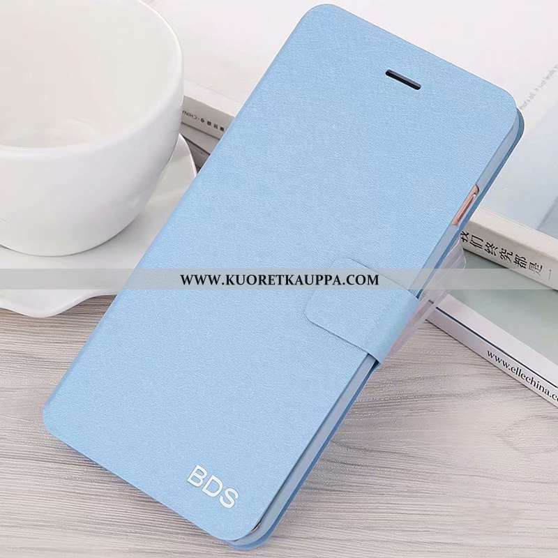 Kuori Oppo A5, Kuoret Oppo A5, Kotelo Oppo A5 Suojaus Nahkakuori Jauhe Pinkki