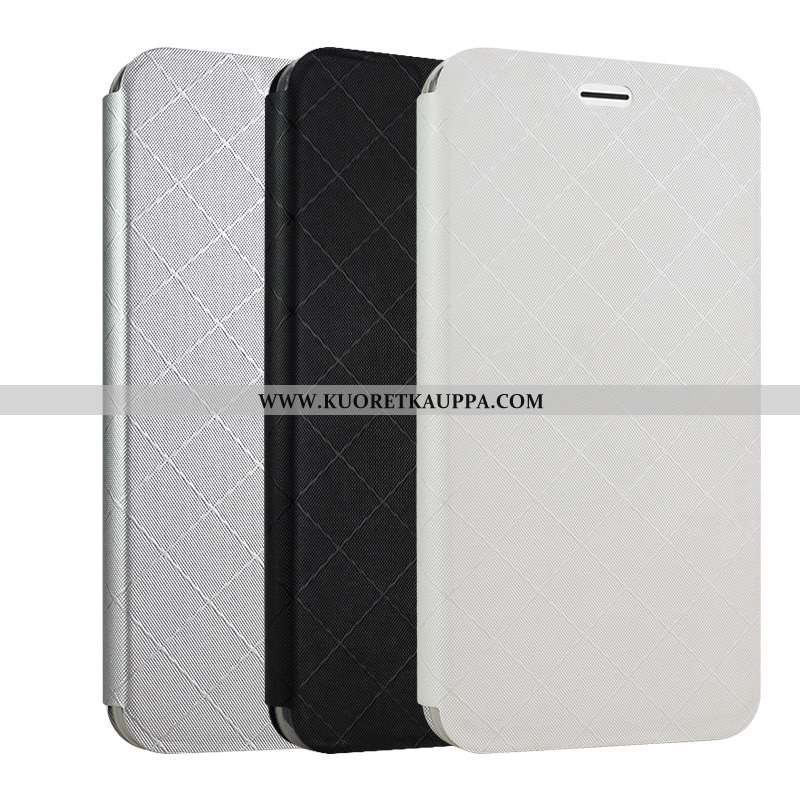 Kuori Oppo A5, Kuoret Oppo A5, Kotelo Oppo A5 Suojaus Nahkakuori Valkoinen