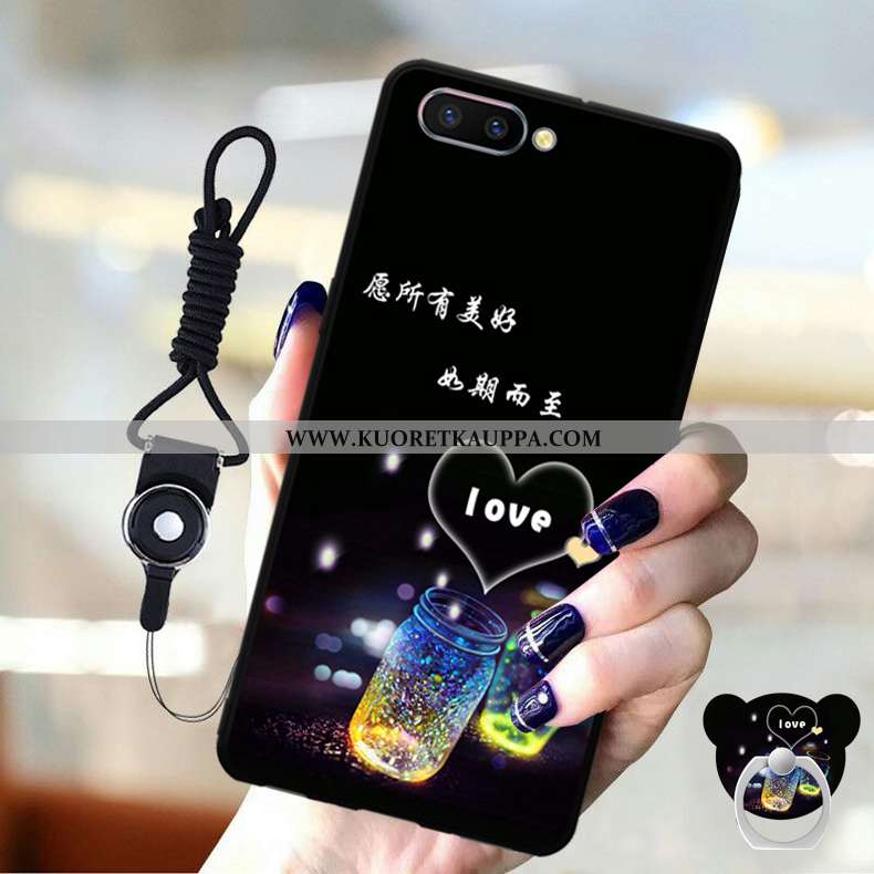 Kuori Oppo A5, Kuoret Oppo A5, Kotelo Oppo A5 Suojaus Ripustettavat Koristeet Puhelimen Violetti