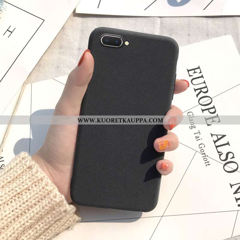 Kuori Oppo A5, Kuoret Oppo A5, Kotelo Oppo A5 Tila Pesty Suede Puhelimen Silikoni Yksinkertainen Kel