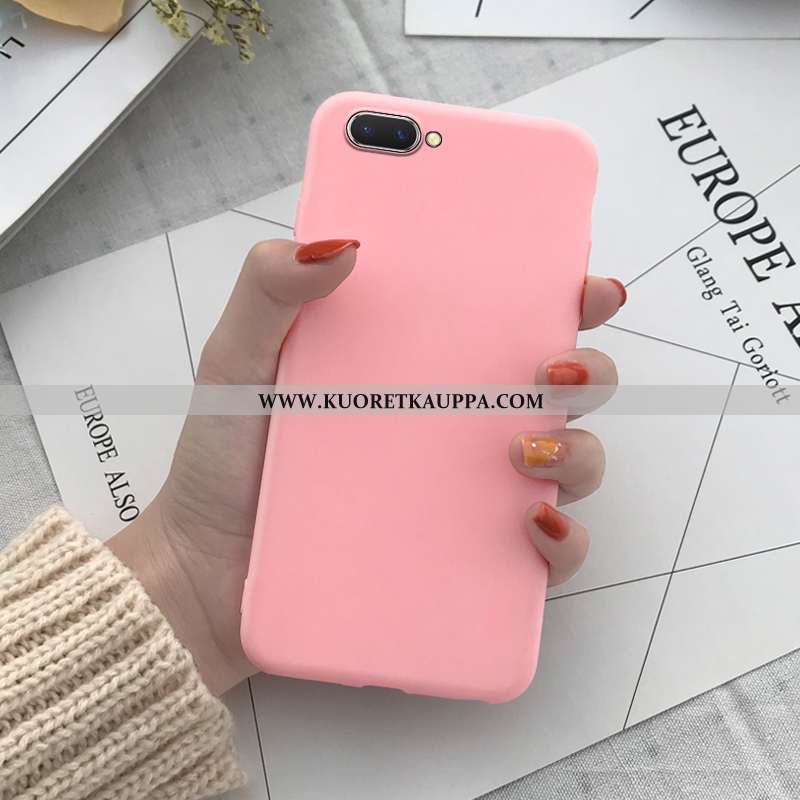 Kuori Oppo A5, Kuoret Oppo A5, Kotelo Oppo A5 Tila Pesty Suede Puhelimen Silikoni Yksinkertainen Kel