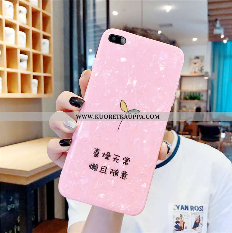 Kuori Oppo A5, Kuoret Oppo A5, Kotelo Oppo A5 Tila Sarjakuva Ihana Silikoni Valkoinen