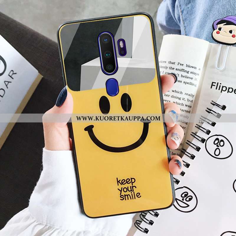 Kuori Oppo A9 2020, Kuoret Oppo A9 2020, Kotelo Oppo A9 2020 Pehmeä Neste Suojaus Puhelimen Lasi Kel