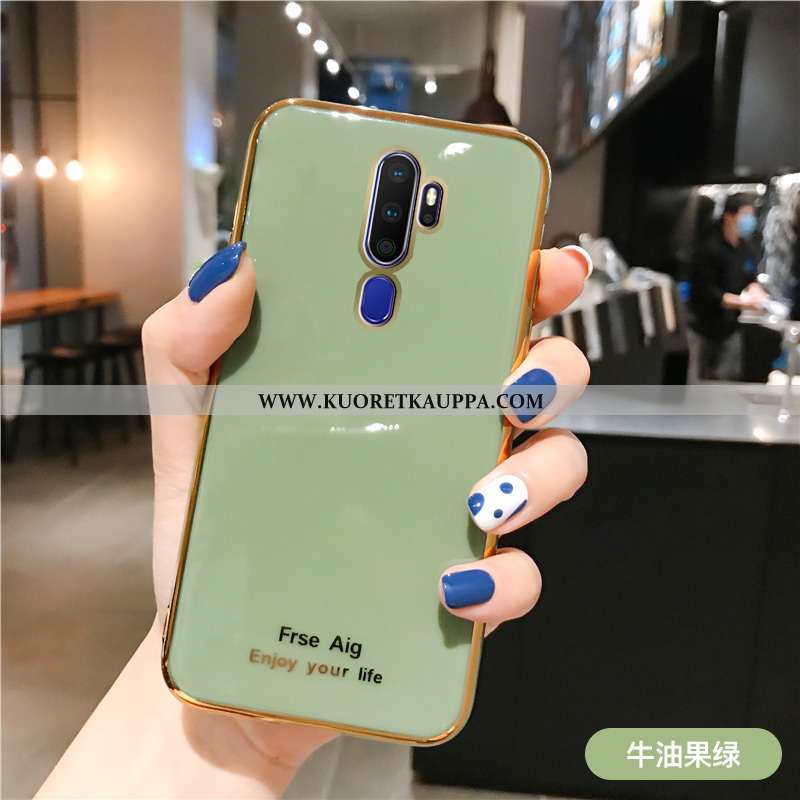 Kuori Oppo A9 2020, Kuoret Oppo A9 2020, Kotelo Oppo A9 2020 Puhelimen Valo Kiinteä Väri Pinnoitus Y