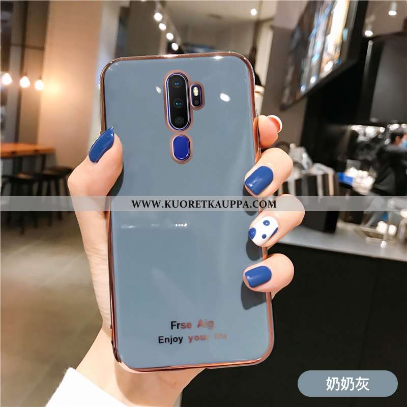Kuori Oppo A9 2020, Kuoret Oppo A9 2020, Kotelo Oppo A9 2020 Puhelimen Valo Kiinteä Väri Pinnoitus Y