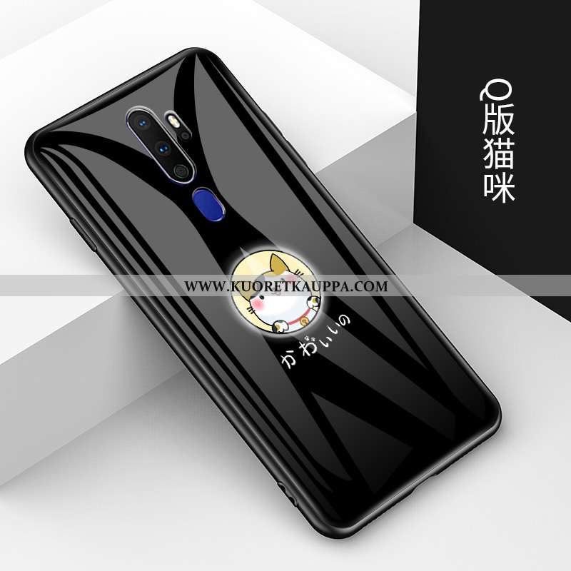 Kuori Oppo A9 2020, Kuoret Oppo A9 2020, Kotelo Oppo A9 2020 Sarjakuva Ihana Lasi Suuntaus Suojaus M