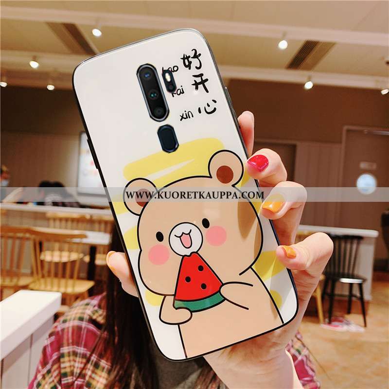 Kuori Oppo A9 2020, Kuoret Oppo A9 2020, Kotelo Oppo A9 2020 Suojaus Lasi Suuntaus Sininen