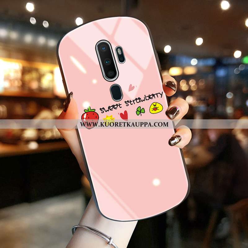 Kuori Oppo A9 2020, Kuoret Oppo A9 2020, Kotelo Oppo A9 2020 Suojaus Lasi Vihreä Kustannukset